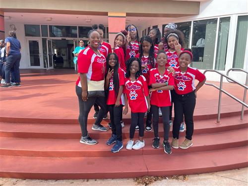 Lady Tiger Step Team